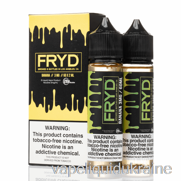 Vape Liquid Ukraine Banana - FRYD E-Liquid - 120mL 0mg